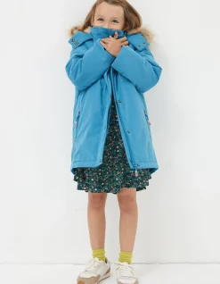 FatFace 3 In 1 Waterproof Coat Teal Green Hot