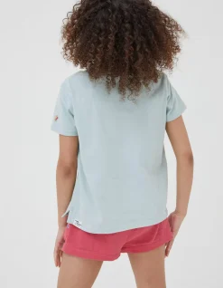 FatFace 88 Land Rover Tee Sage Green Sale