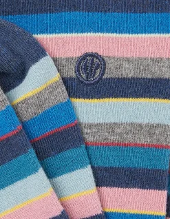 FatFace 1 Pack Bruce Stripe Socks Multi New