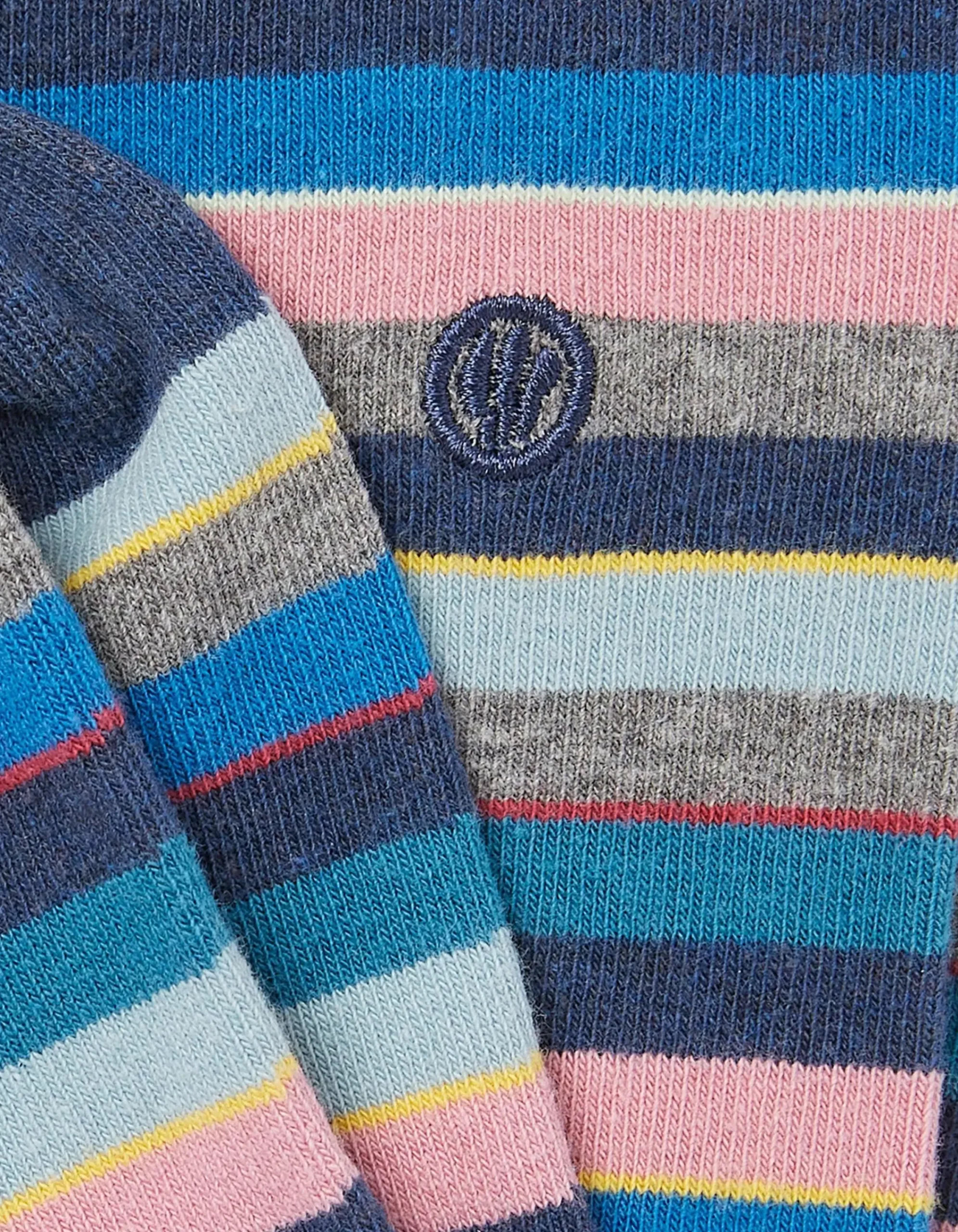 FatFace 1 Pack Bruce Stripe Socks Multi New