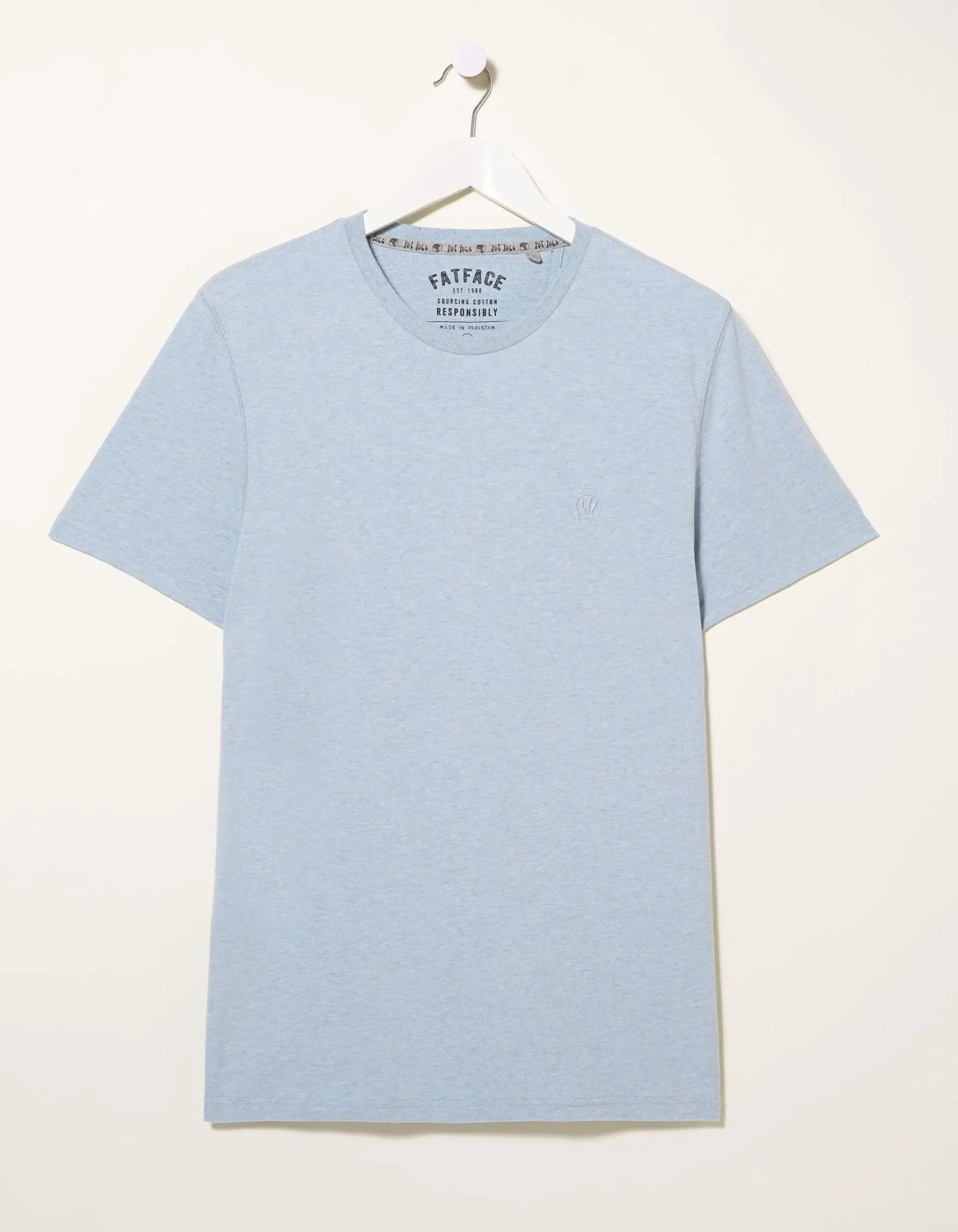 FatFace 3 Pack Cotton T-Shirts Blue Discount