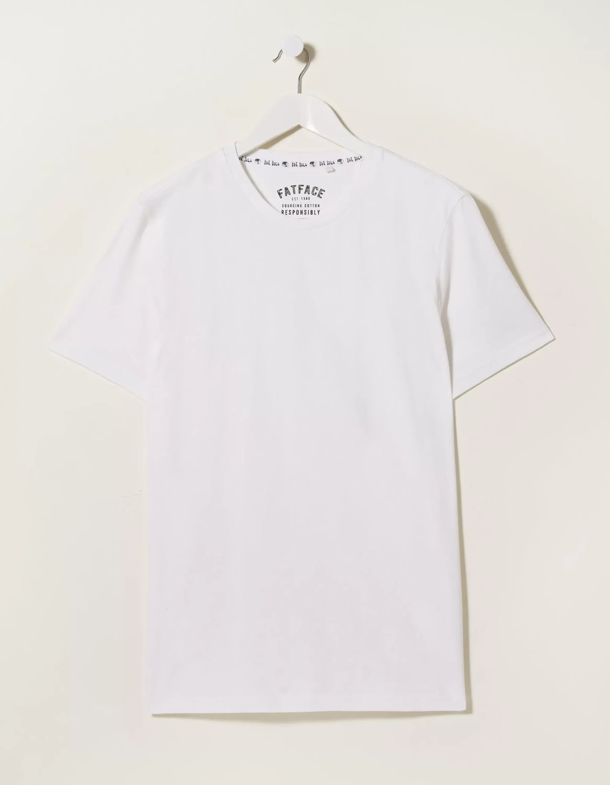 FatFace 3 Pack Cotton T-Shirts Charcoal Grey Sale