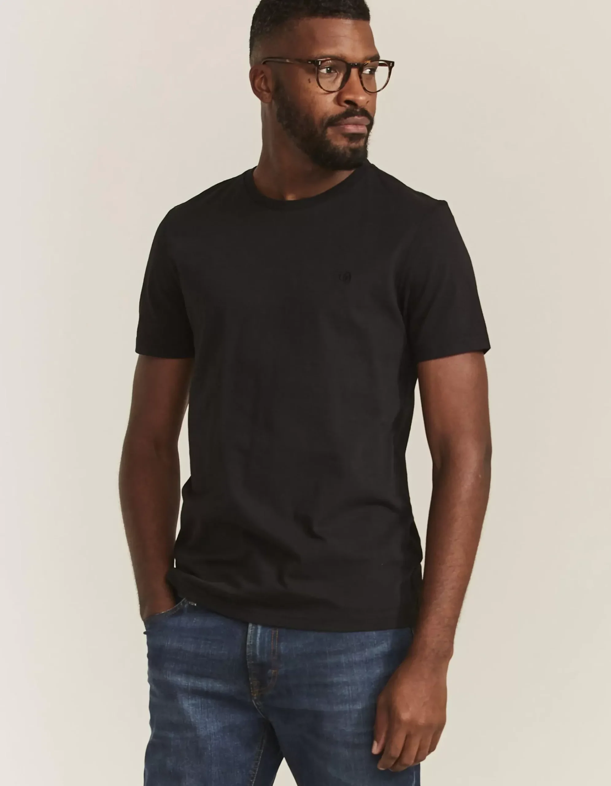 FatFace 3 Pack Cotton T-Shirts Charcoal Grey Sale