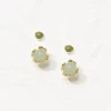 FatFace 2 Pack Enamel Studs Green Clearance