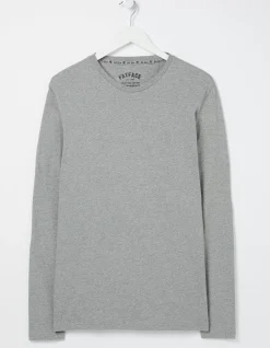 FatFace 3 Pack Long Sleeve T-Shirts Navy Outlet