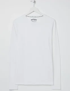 FatFace 3 Pack Long Sleeve T-Shirts Navy Outlet
