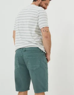 FatFace 5 Pocket Shorts Dusky Green Outlet