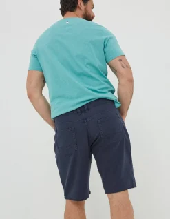 FatFace 5 Pocket Shorts Navy New