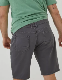 FatFace 5 Pocket Shorts Dark Grey Discount