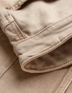 FatFace 5 Pocket Shorts Light Stone