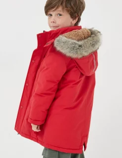 FatFace Addison Waterproof Coat Cherry Red Online