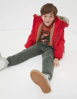 FatFace Addison Waterproof Coat Cherry Red Online