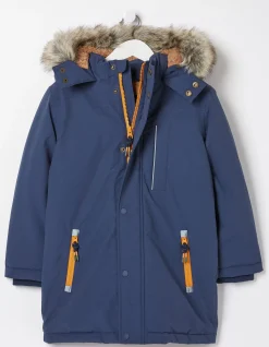FatFace Addison Waterproof Coat Navy Hot