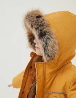 FatFace Addison Waterproof Parka Ochre
