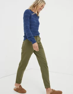 FatFace Adrinenna Crew Neck Jumper Indigo Blue