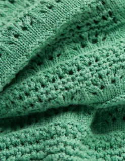 FatFace Adrinenna Crew Neck Jumper Bright Green Best