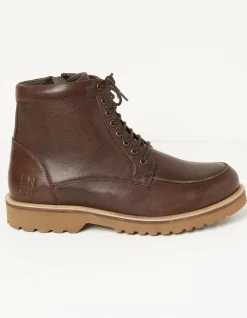 FatFace Aiden Lace Up Ankle Boot Brown Sale