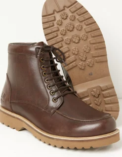 FatFace Aiden Lace Up Ankle Boot Brown Sale