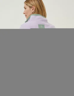 FatFace Airlie Colour Block Sweat Purple Online