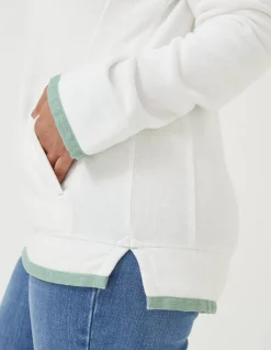 FatFace Airlie Colour Block Sweat Purple Online