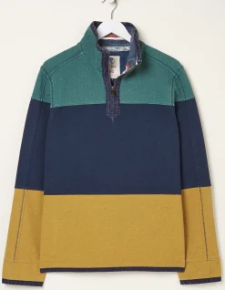 FatFace Airlie Cut And Sew Sweatshirt Green Online