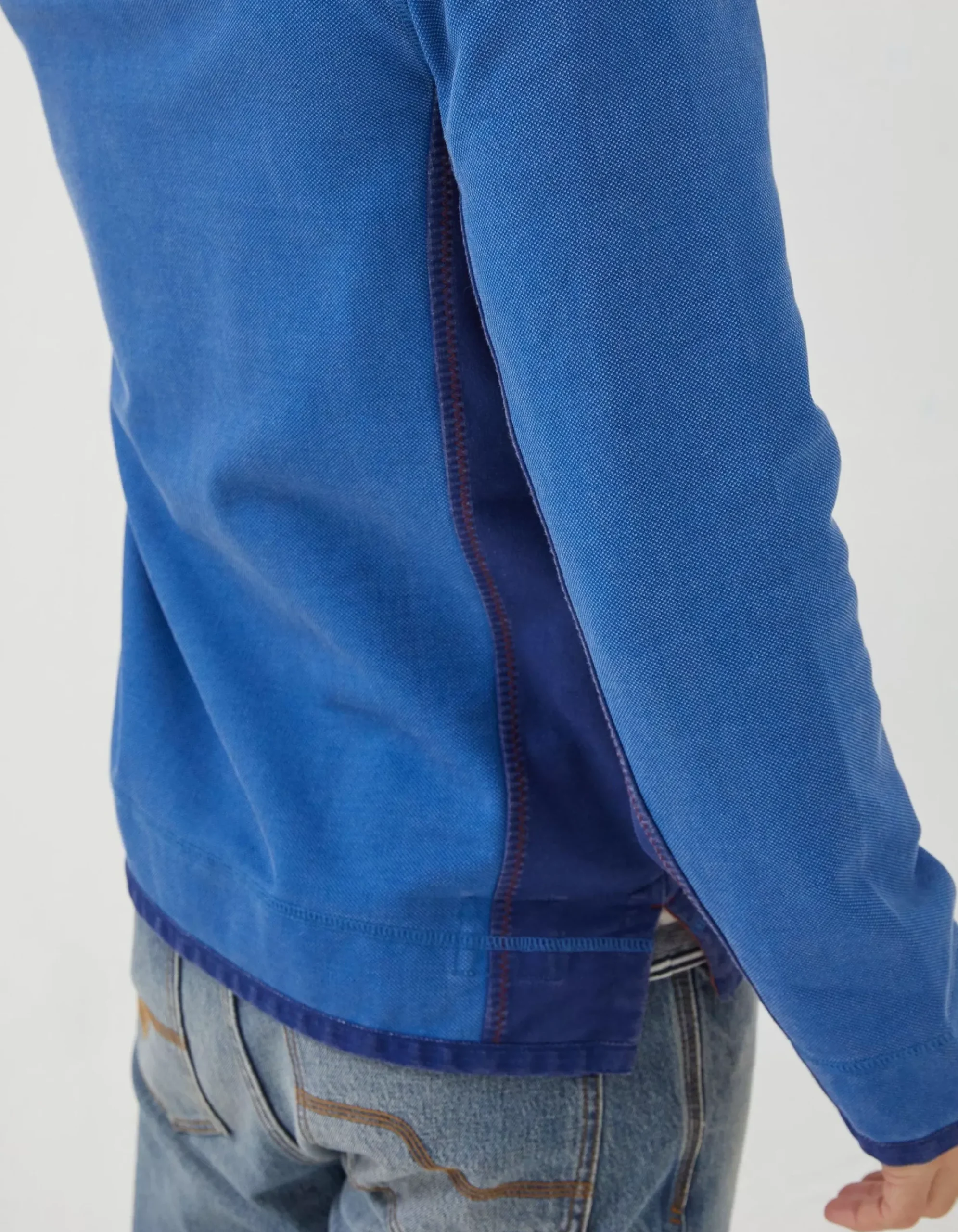 FatFace Airlie Pocket Panel Sweatshirt Cobalt Blue Hot