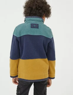 FatFace Airlie Rugby Sweatshirt Blue Sale