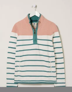 FatFace Airlie Stripe Yolk Soft Aqua Online