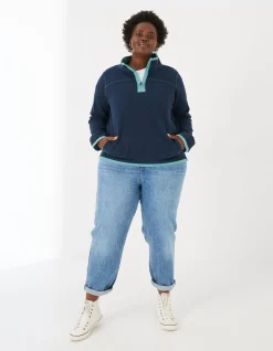 FatFace Airlie Sweatshirt Navy Discount