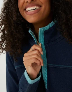 FatFace Airlie Sweatshirt Navy Discount