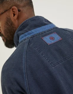 FatFace Airlie Tonal Pocket Sweatshirt Navy Hot