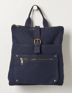 FatFace Alba Canvas Backpack Navy Hot