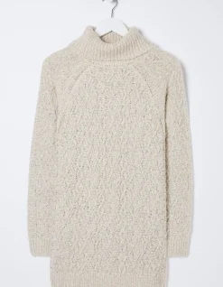 FatFace Alicia Knitted Tunic Ivory