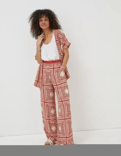 FatFace Aniyah Bandana Shirt Ivory Best