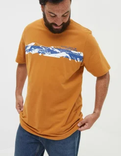 FatFace Another Week T-Shirt Golden Yellow