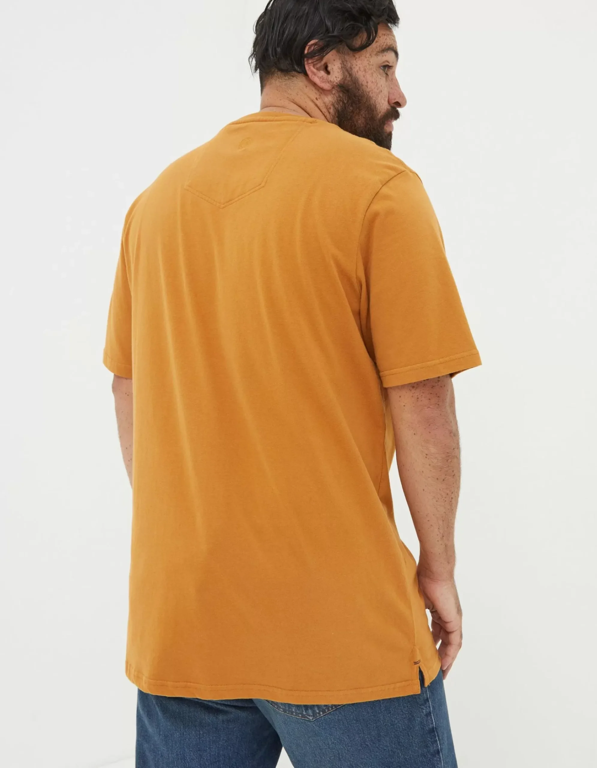 FatFace Another Week T-Shirt Golden Yellow