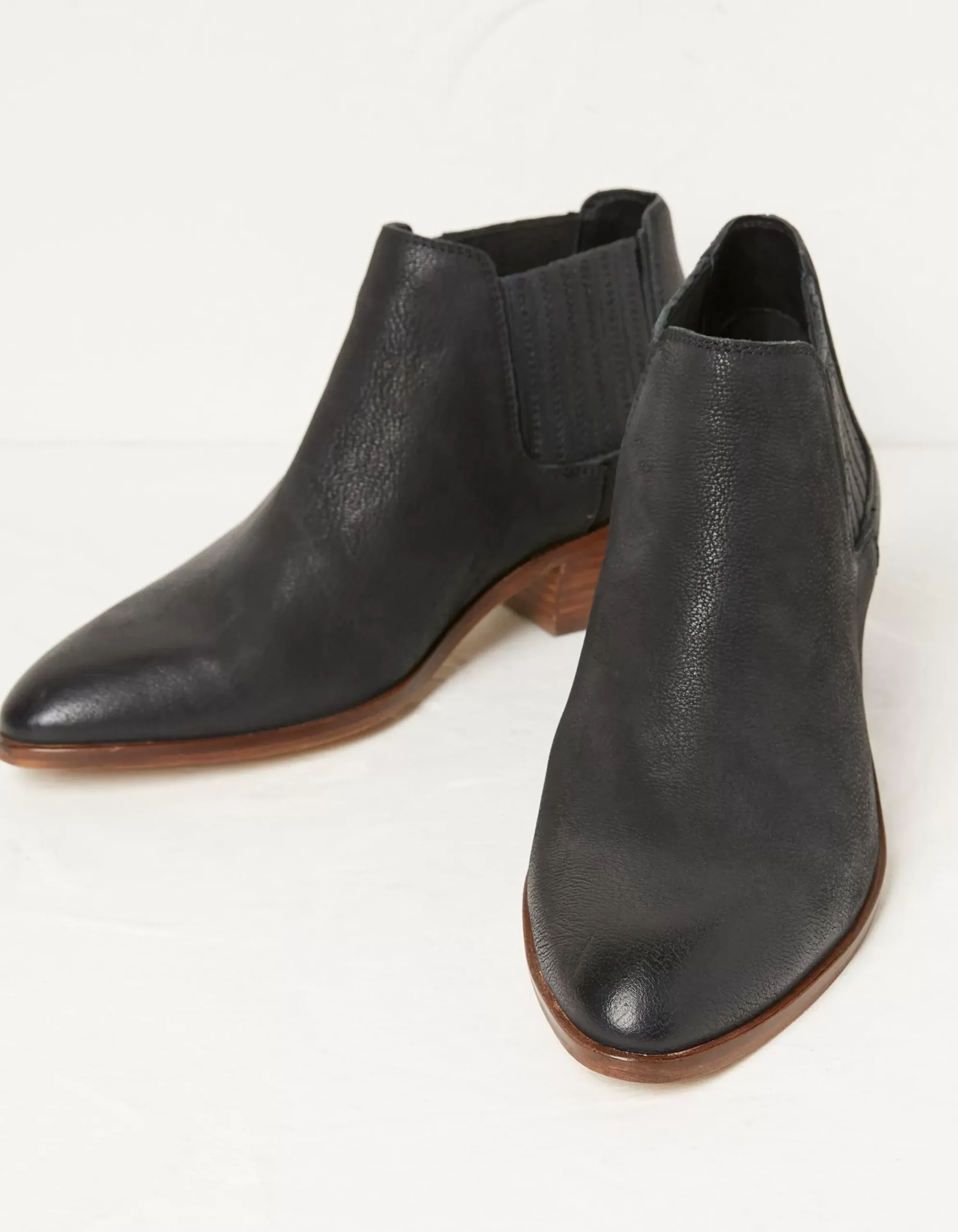FatFace Ava Western Ankle Boot Black Best
