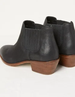 FatFace Ava Western Ankle Boot Black Best