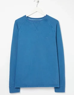 FatFace Bay Crew Neck Sweat Cobalt Blue Best