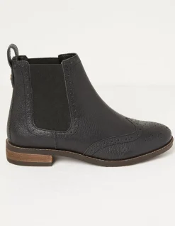 FatFace Bea Chelsea Boots Black Discount