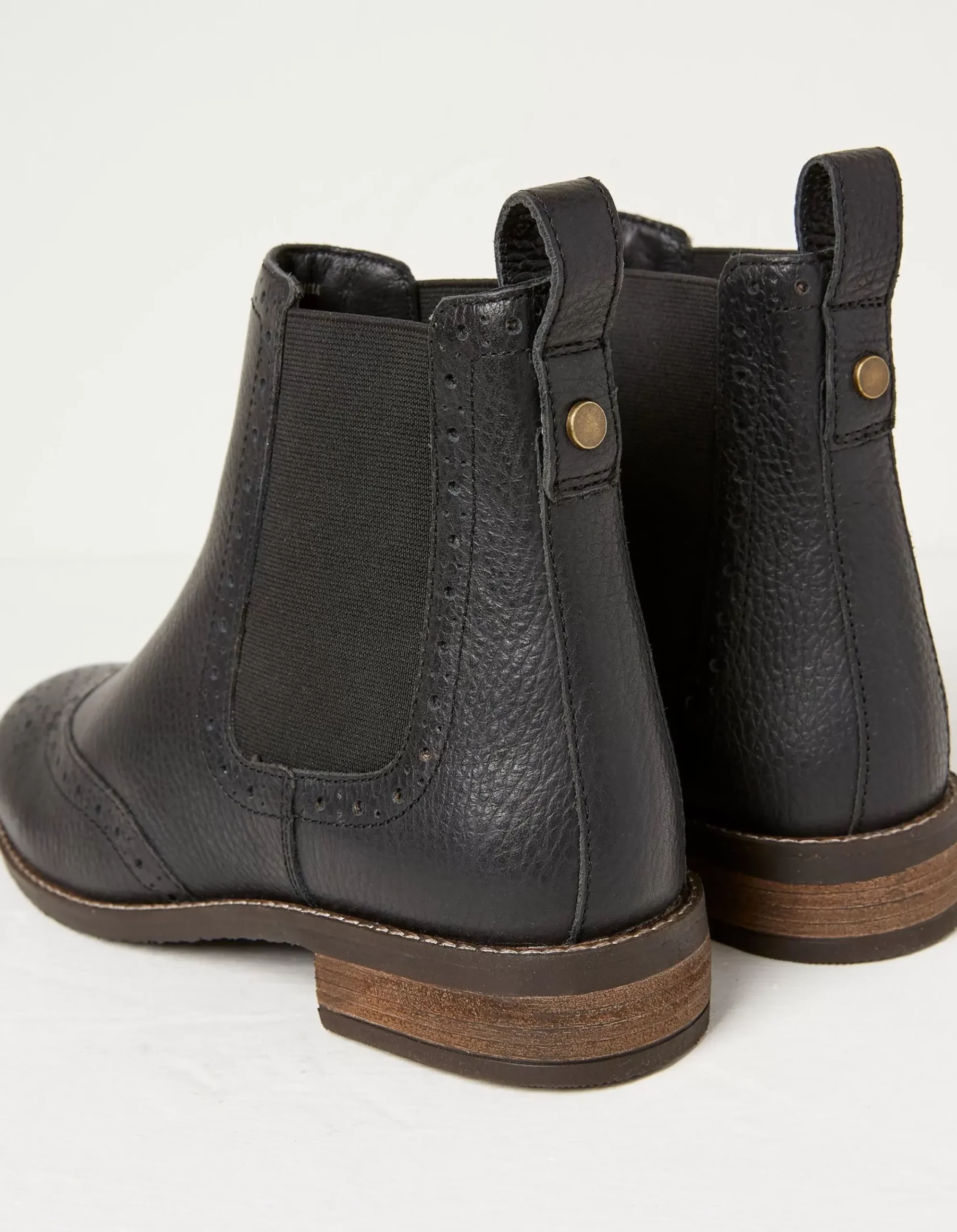FatFace Bea Chelsea Boots Black Discount