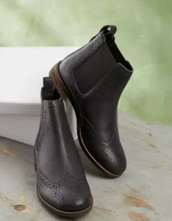 FatFace Bea Chelsea Boots Black Discount