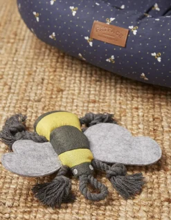 FatFace Bee Dog Toy Yellow Best