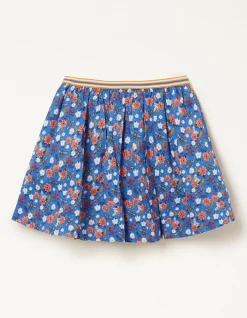 FatFace Bee Print Skirt Cobalt Clearance
