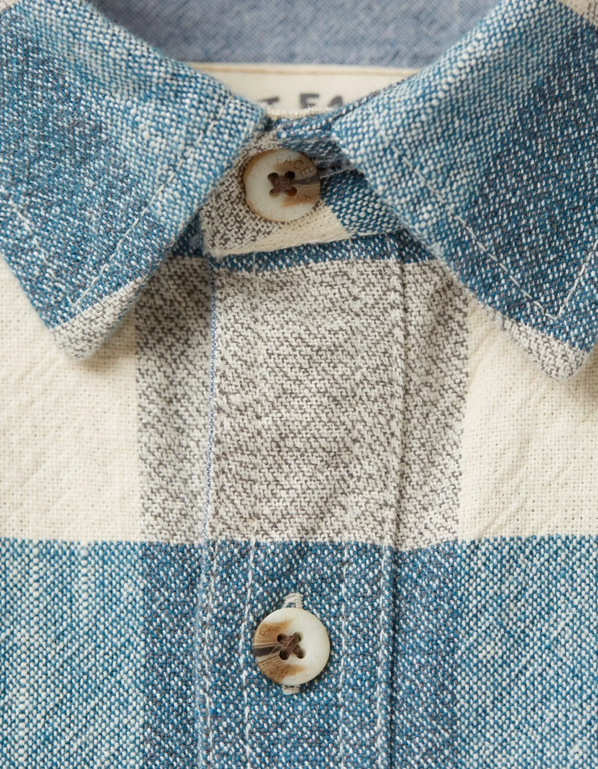 FatFace Belby Check Shirt Blue Outlet