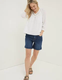 FatFace Bella Top White Sale