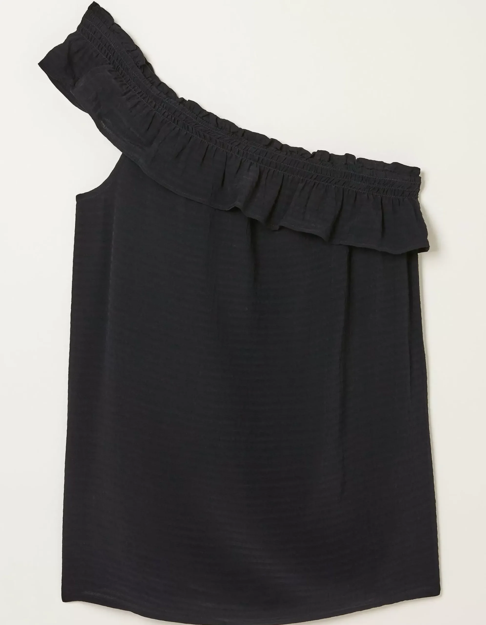 FatFace Bernie Asymmetric Cami Top Black Discount