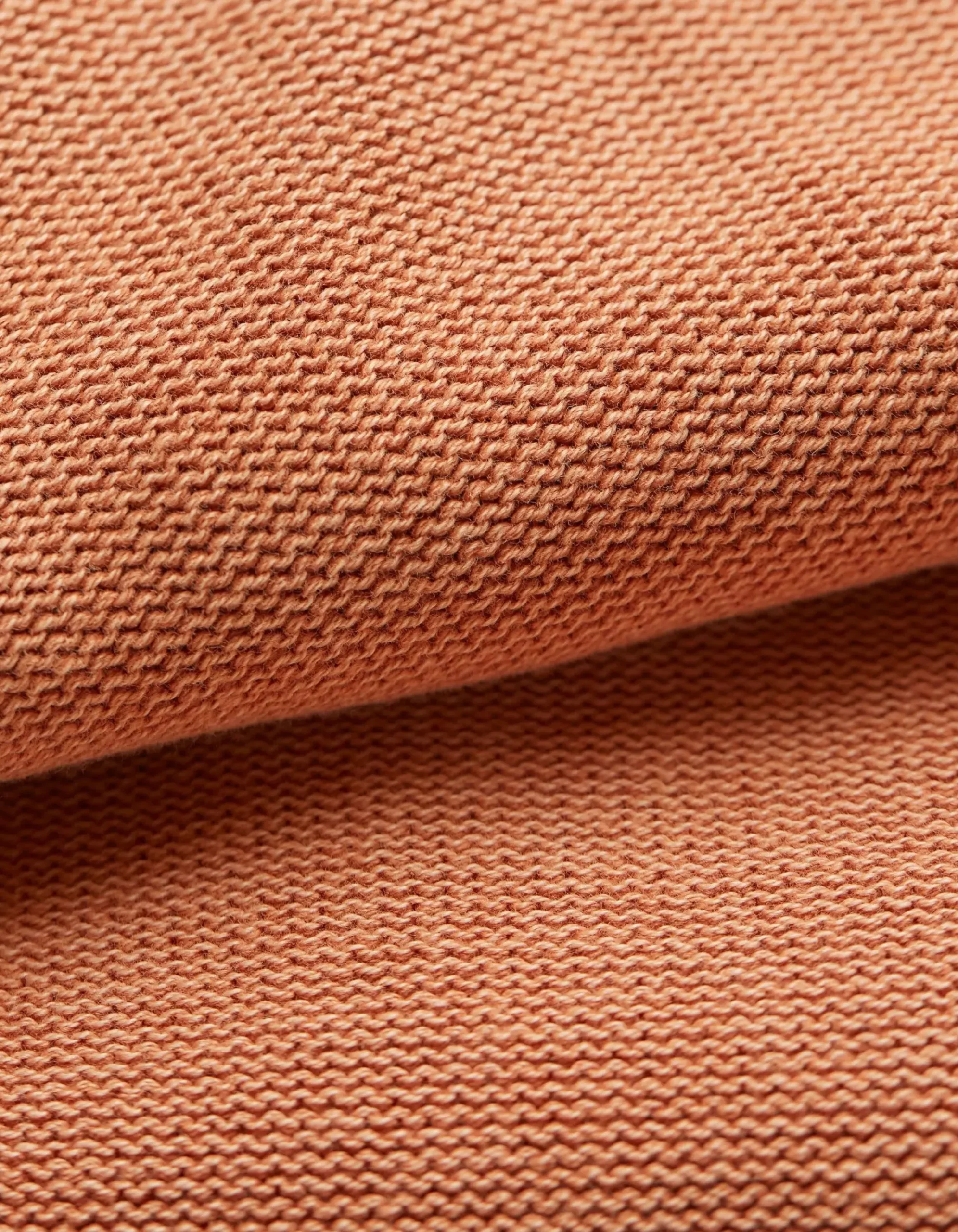 FatFace Berwick Washed Crew Jumper Dusky Orange Sale