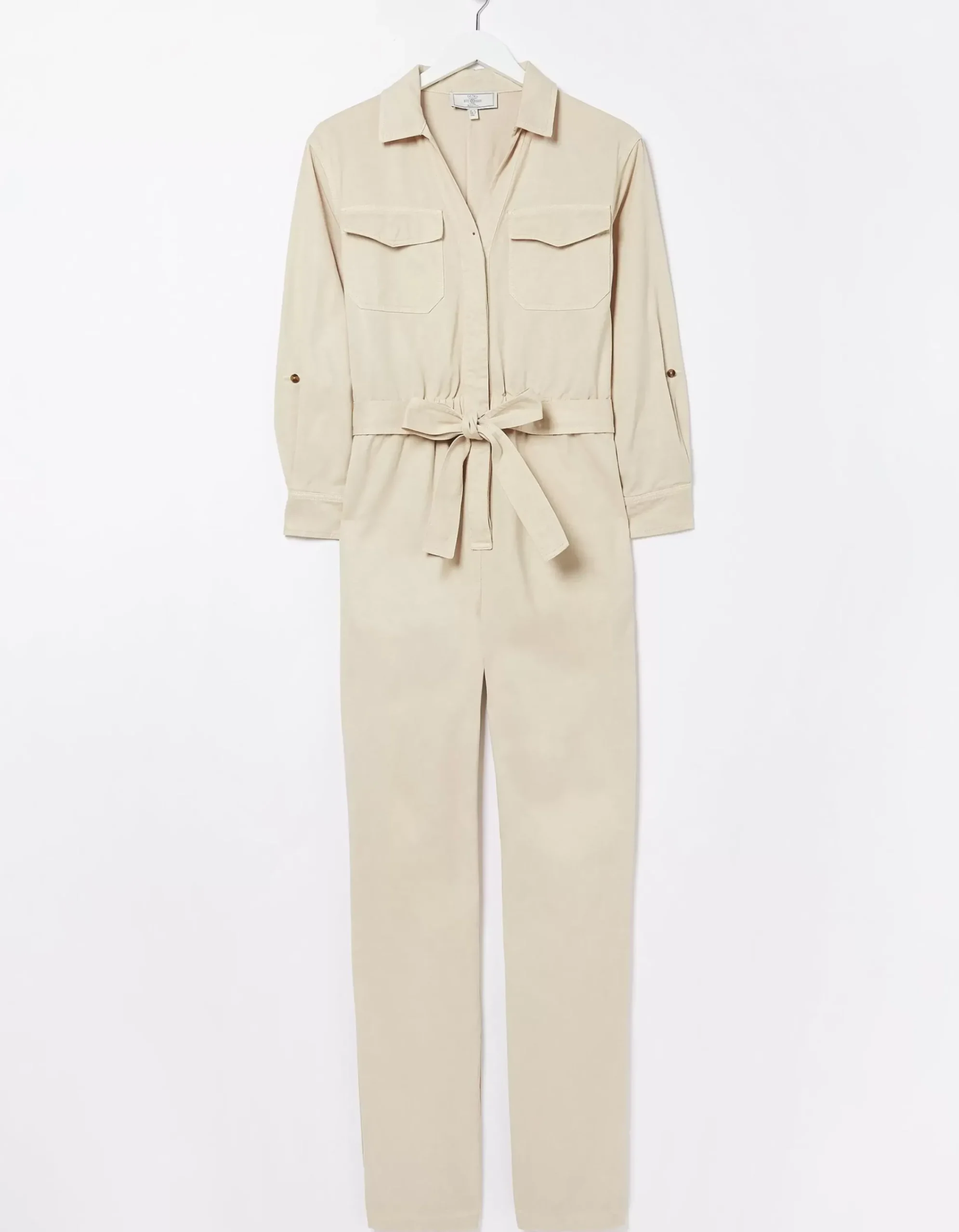 FatFace Betty Boilersuit Ecru New