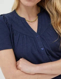 FatFace Betty Tunic Navy Sale
